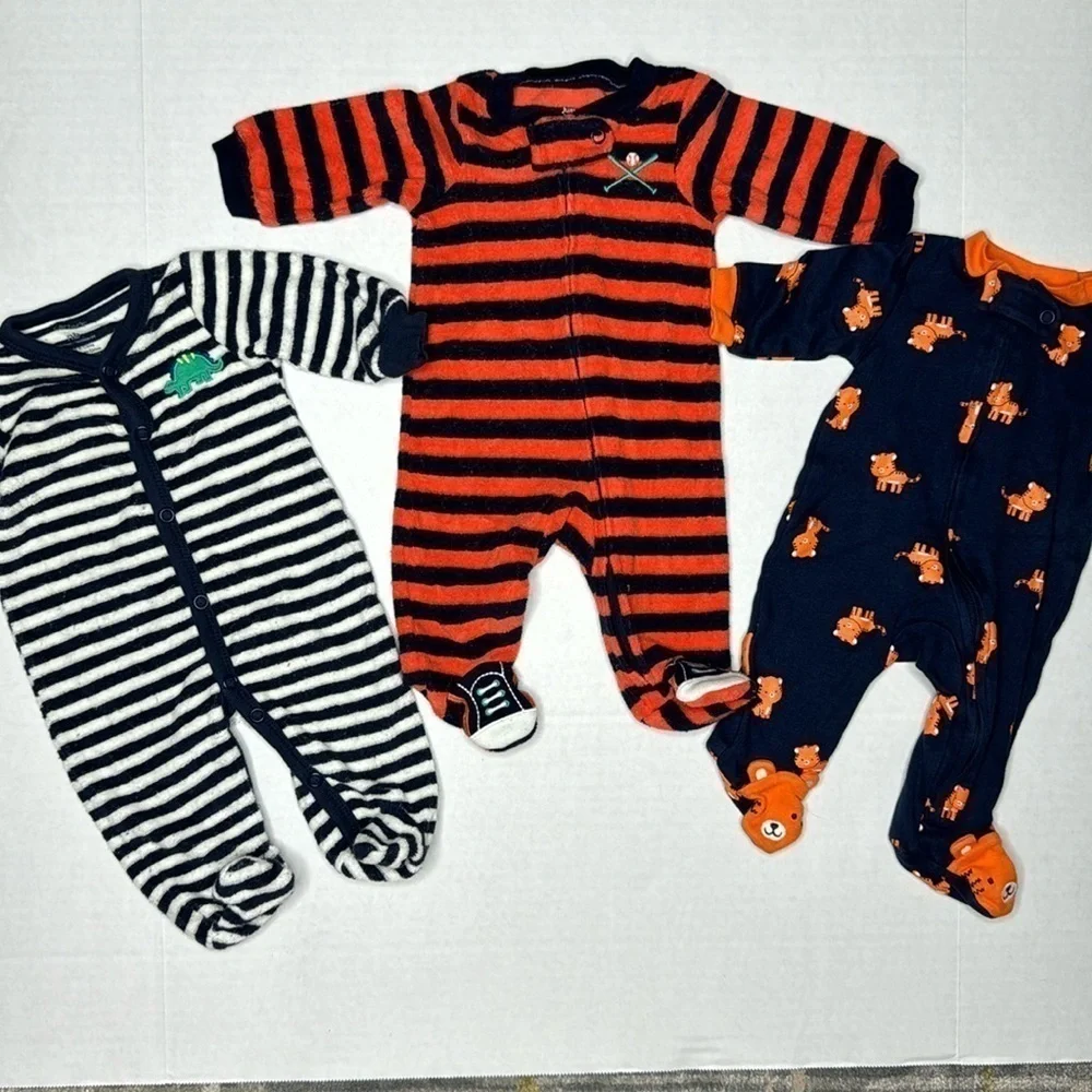 Set of 3 Newborn Bodysuits